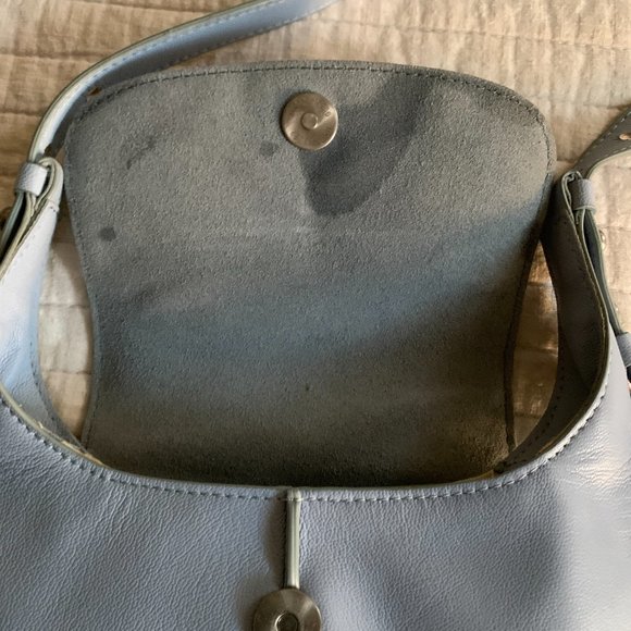 Excellent Condition Lucky Brand Blue Leather Crossbody - Picture 6 of 6